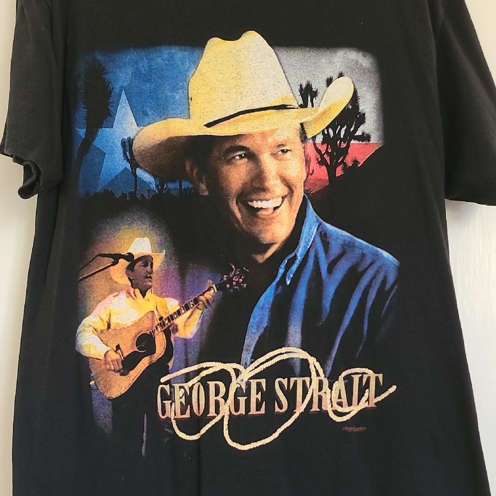 George Strait Graphic T-Shirt - Black